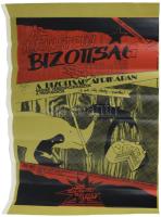 Wahorn András (1953-): A. E. Bizottság, Egyetemi Színpad, 1982, koncertplakát, papír, jelzett a plak...