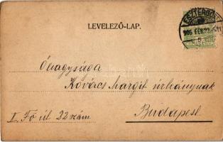 1906 Komlóssy Emma és Petráss Sárika "Két Hippolit". Kossak photo