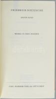 Friedrich Nietzsche: Friedrich Nietsche Werke in Drei Bänden. Hrsg. von Karl Schlechta. München, 197...