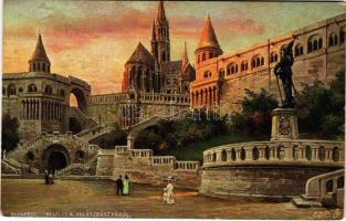 1927 Budapest I. Halászbástya. Raphael Tuck &amp; Sons' "Oilette" Serie Budapest ...