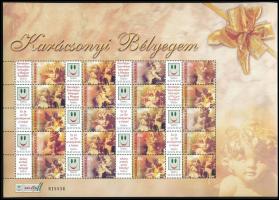 2004 Karácsonyi bélyegem I. - Angyalkák sorszámozott teljes ív (11.500)