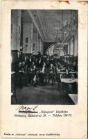 1913 Budapest VIII. Népopera Kávéház belső. Rákóczi út 59. (EB)