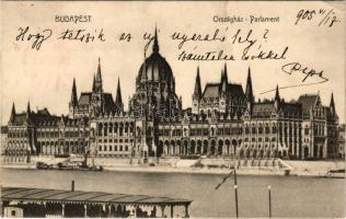1905 Budapest V. Országház, Parlament (EK)