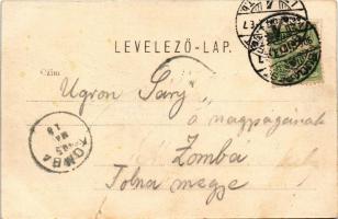 1905 Budapest VI. M. kir. Operaház (szakadás / tear)