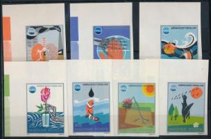 1975 Környezetvédelem (I.) ívsarki vágott sor