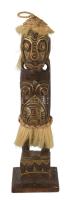 Afrikai fa törzsi figura, m: 34 cm