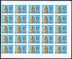1970 FAO vágott fél ív (37.500)
