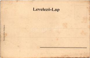 Budapest, Ferenc József híd, villamos, építkezés. Taussig Arthur 5068. (EM)