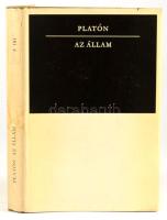 Platón: Az állam. Vál., bev. és jegyzetekkel ellátta: Sándor Pál. Ford.: Jánosy István. Bp., 1968, G...