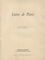 Le Cinéma, Art de notre temps. Revue de Département Exportation Kodak-Pathé, No 11. [A francia-ameri...
