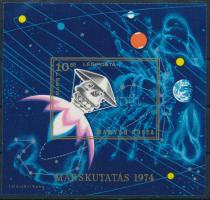 1974 A Mars-kutatás eredményei vágott blokk