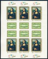1974 Mona Lisa vágott kisív (30.000)