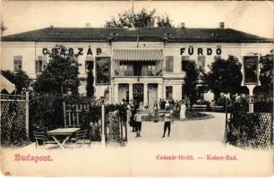 Budapest II. Császár fürdő, büfé árjegyzék (EM)