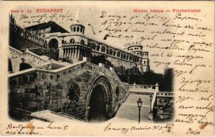1903 Budapest I. Halászbástya. Serie N. 49. (fl)