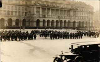 1927 Budapest V. Kossuth tér, Földművelésügyi Minisztérium épülete, Vitéz Nagy Pál tábornok volt had...