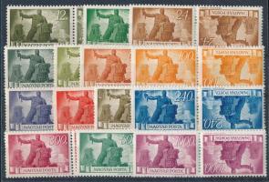 1945/1946 Újjáépítés sor fordított állású párokban