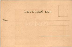 Budapest, Lánchíd. Kuenstlerpostkarte No. 2308. von Ottmar Zieher Kunstanstalt litho s: Raoul Frank