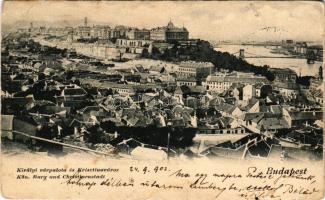 1902 Budapest I. Királyi vár és Krisztinaváros, Tabán (b)