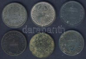 1893-1944. 6db 1f, 2f T:vegyes