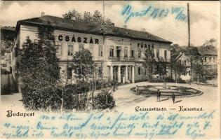 1903 Budapest II. Császár fürdő (fl)