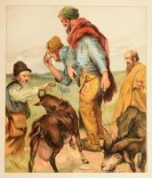 2 db német nyelvű könyv: Defoe, Daniel: Robinson Crusoe. Bearbeitet von Paul Lang, Würzburg. München...