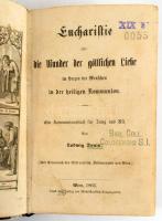 4 db régi vallási könyv: Albach J. S.: Szent hangzatok. Imák keresztény katholikusok számára.; Ludwi...