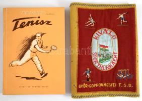 Zarzseckij: Tenisz. Ford.: Pados Pál. Bp., 1952, Sport. Kiadói papírkötés, kissé viseltes állapotban...