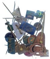 20db-os vegyes külföldi (főleg csehszlovák) jelvénytétel T:vegyes
20pcs mixed foreign (mostly from ...