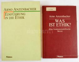 Arno Anzenbacher: Einführung in die Ethik. + Was ist Ethik? EIne fundamentalethische Skizze. Düsseld...