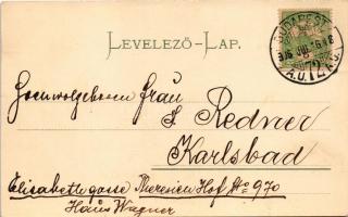 1906 Budapest I. Szent Gellért szobor. Taussig Arthur 3168