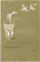 Hound dog Emb. litho