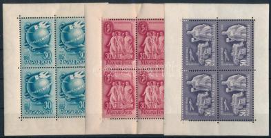 1948-1949 Szakszervezet (II.) kisív és Bélyegnap 21. + 22. kisívek (25.000)