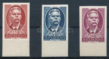 1951 Maxim Gorkij vágott ívszéli sor (7.000)