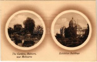 1912 Melbourne, The Gardens Malvern, Exhibition Bridge