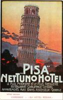Viareggio, Pisa Nettuno Hotel / hotel advertisement (EK)