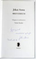 Jókai Anna: Breviárium. Vál. és szerk.: Tenke Sándor.
A szerző, Jókai Anna (1932-2017), a Nemzet Mű...
