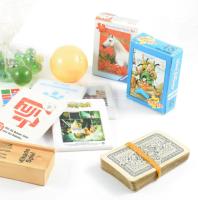 Vegyes játék tétel, közte tili-toli, puzzle, marokkó, domino, stb