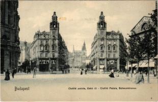Budapest V. Klotild palota, Eskü út, Erzsébet híd, üzletek (fl)