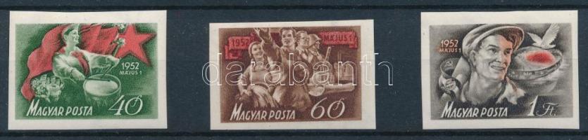 1952 Május 1. III. vágott sor (13.000)