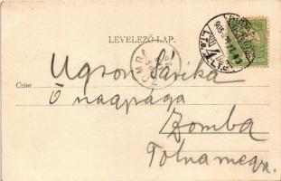 1908 Budapest I. Gellérthegyi részlet, villamos (EK)