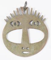 Percz János (1920-2000): Arc függő, jelzés nélkül, d:4 cm