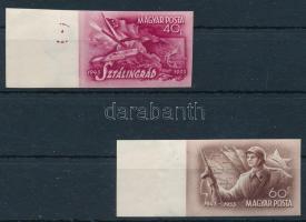 1953 Sztálingrád vágott ívszéli sor (9.000)