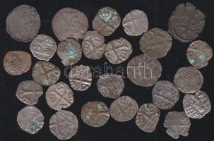 Zsigmond 1387-1437 (30x) Parvus és Dénár tétel T:vegyes