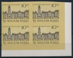 1989 Kastélyok (III.) ívsarki vágott függőleges pár (16.000)