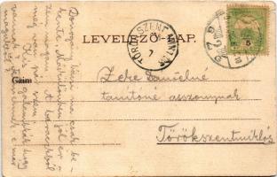 1906 Budapest XI. Gellérthegy, Citadella. litho (EB)