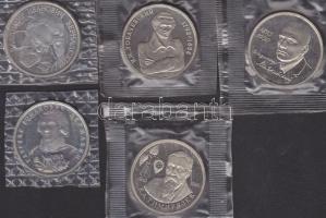 Oroszország 1993 1R (5x) Majakovszkij, Vernadszkij, Derzsavin, Govacsevszkij, Timirjazev T: PP