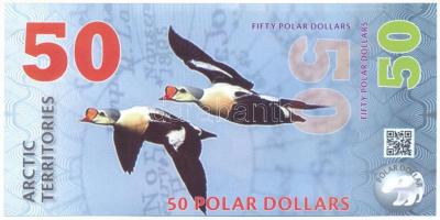 Sarkvidéki területek 2012. 50$ fantázia bankjegy "A1745" T:UNC
Arctic Territories 2012. 5...