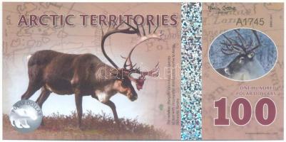 Sarkvidéki területek 2012. 100$ fantázia bankjegy "A1745" T:UNC
Arctic Territories 2012. ...