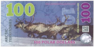 Sarkvidéki területek 2012. 100$ fantázia bankjegy "A1745" T:UNC
Arctic Territories 2012. ...