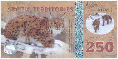 Sarkvidéki területek 2012. 250$ fantázia bankjegy "A1745" T:UNC
Arctic Territories 2012. ...